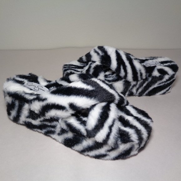 Jessica Simpson Size 5 TALULLA Black New Slippers - Picture 1 of 14